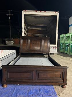 Queen size bed frame