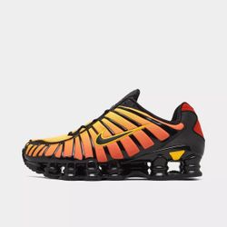 Nike Shox TL Shoes Black University Red Amarillo AV3595-004 Sz:12 | NWB no lid
