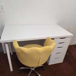 Student Desk And Swivel Chair
