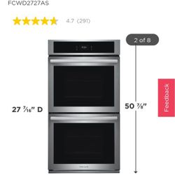 ✨ Brand-New Frigidaire 27” Double Electric Wall Oven ✨