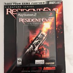 RE Outbreak With Game Manual