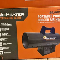 Contractor Series 60,000 BTU Forced Air Propane Outdoor Space Heater 