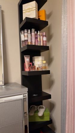 Black shelf