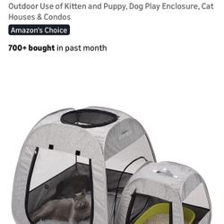 Tenrai New Portable Cat Playpen