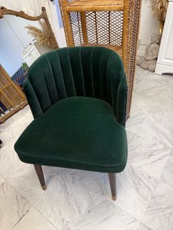 Emerald green chair