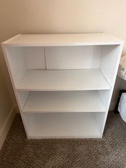 Bookshelf/storage shelves