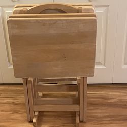 Folding TV Trays w/Stand