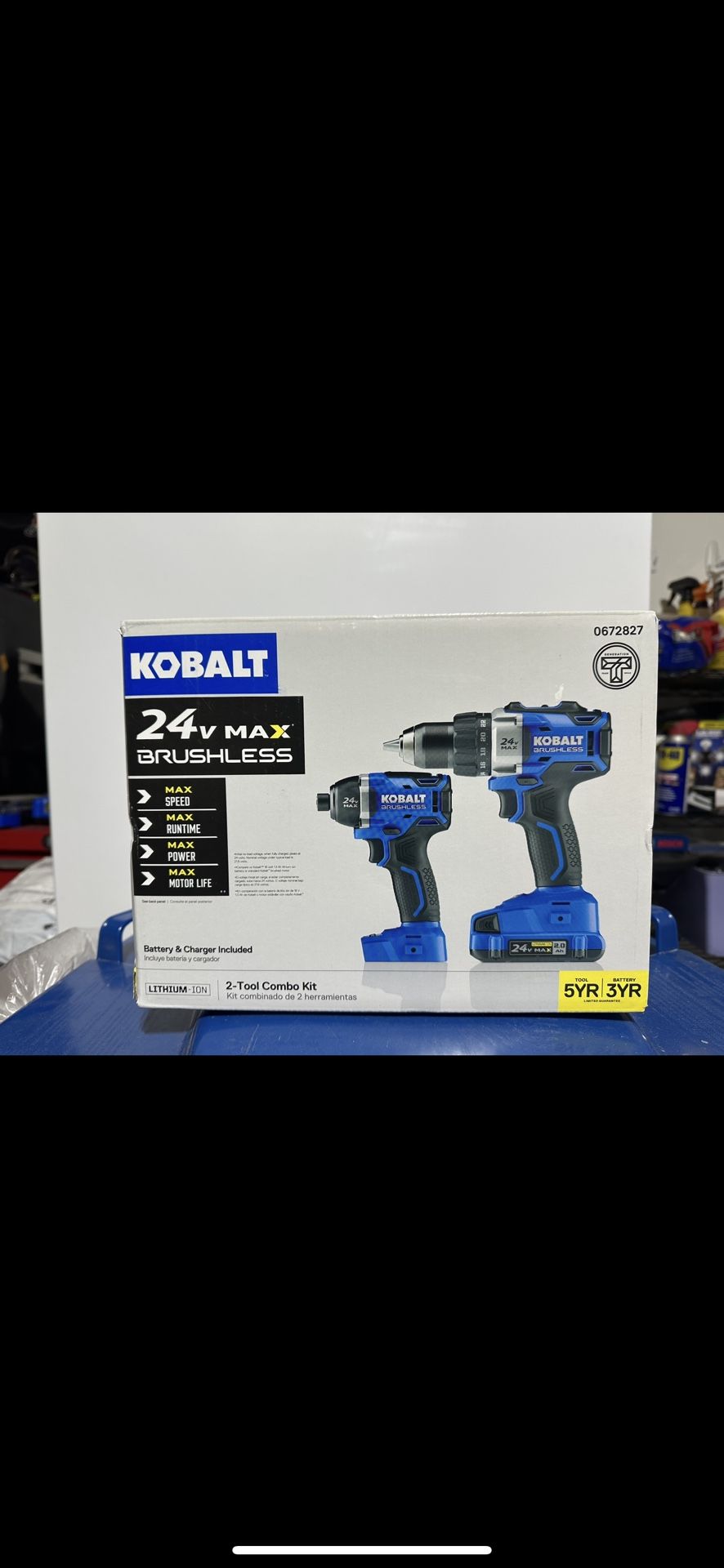Kobalt 2 Drill Set Combo