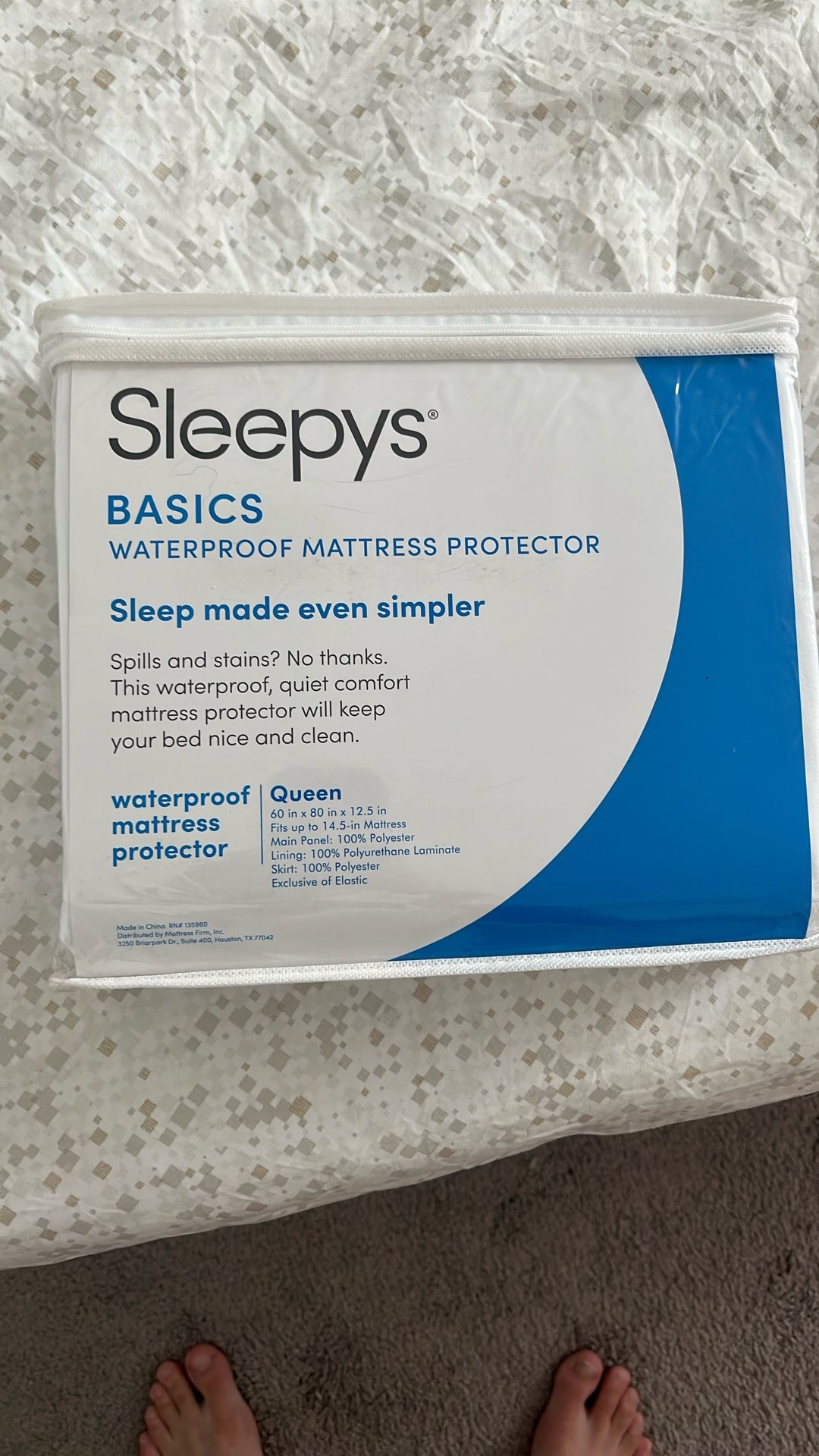 Brand New Queen Waterproof Mattress Cover
