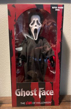 MEZCO SCREAM GHOSTFACE ROTO PLUSH DOLL 18”