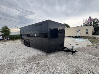 Enclosed Trailer 8.5x20 Black