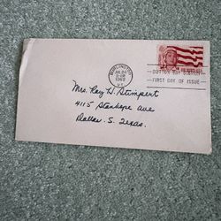 1962–1St Day Cover From July 24 Issue Of The Four Cent Senior Girl Scout And Flagstaff Burlington VT #1199