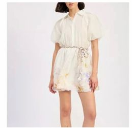 En Saison Taylorann puff sleeve dress medium - pickup from Northridge area