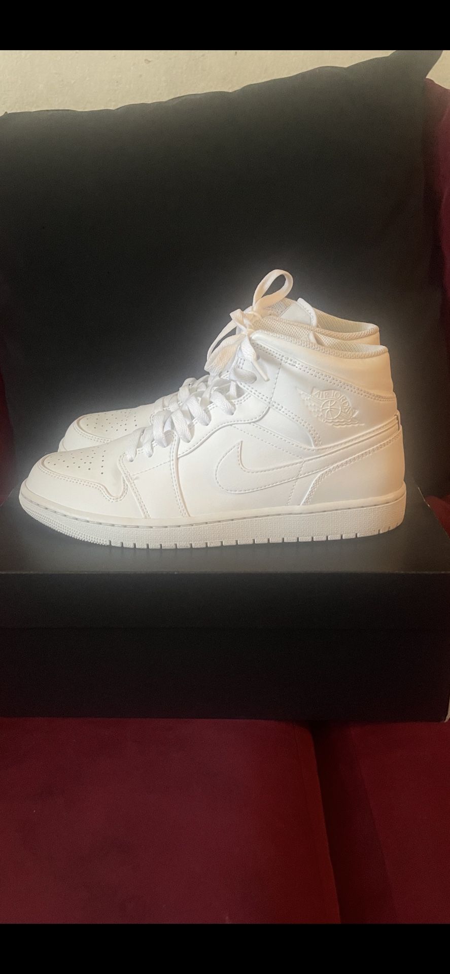 Jordan 1 White Size 10