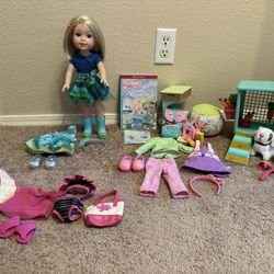 Camille Wellie Wisher American Girl Doll