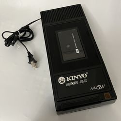 Kinyo VHS Video Cassette   Rewinder Working New Belt.