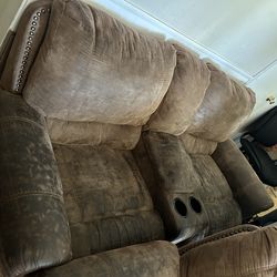 Couch and love seat set