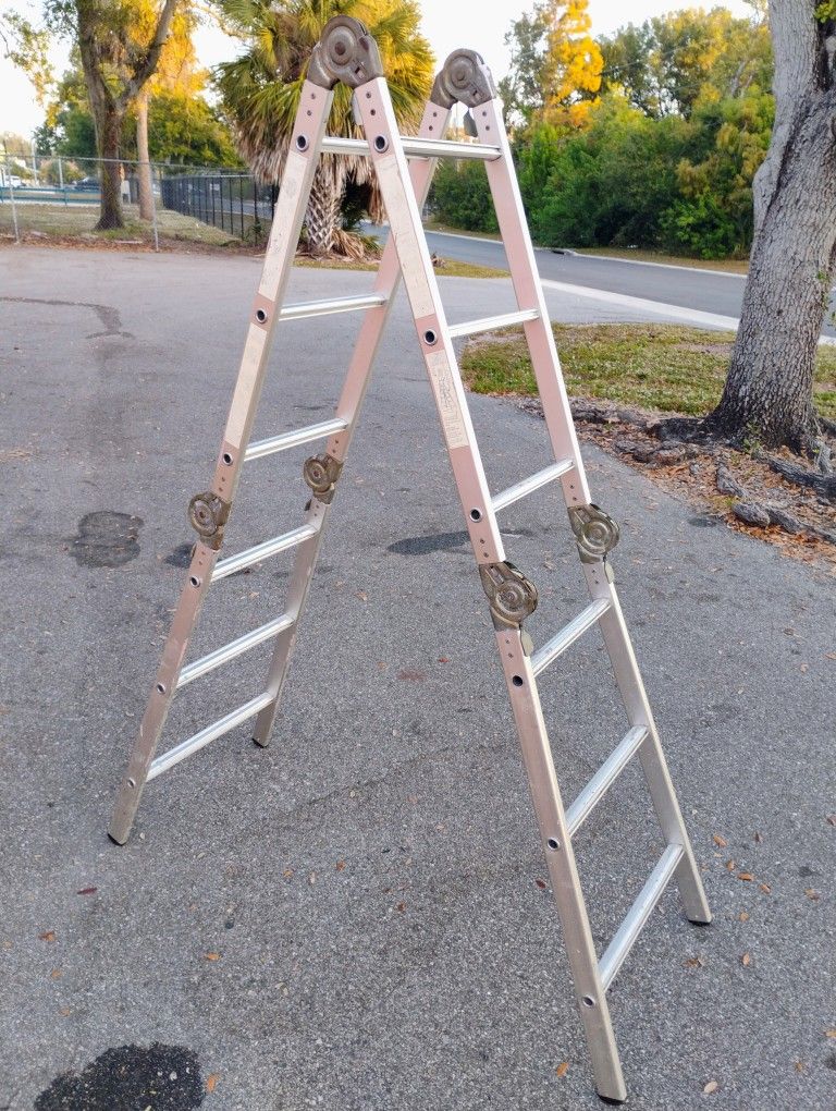 Werner 12 Ft Aluminum Folding Ladder