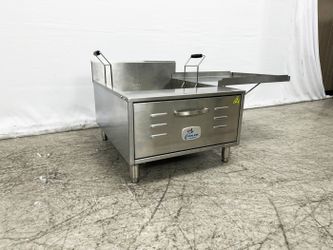 NSF Flat Bottom Funnel Cake Donut Donuts Fryer NG CTF-2R