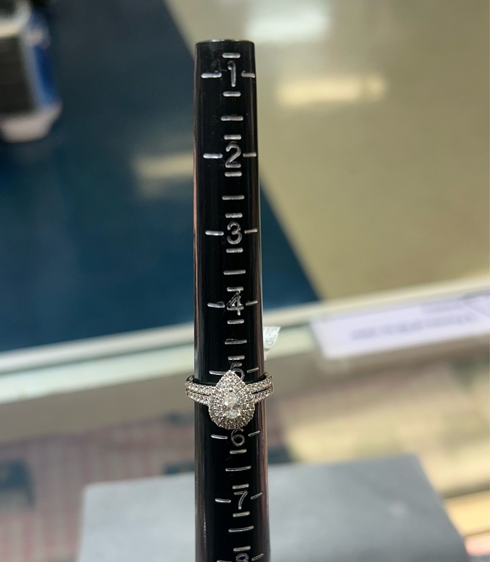14k diamond ring