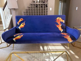 Seletti Lipsticks Designer Sofa – Rare Statement Piece – Excellent Condition