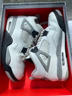 Jordan 4 Retro “White cement” (2025) FV5029-100 Mens Size 10.5