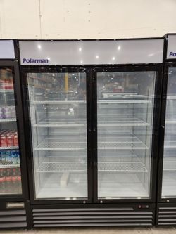 ❄️NSF/ETL Commercial Double Door Beverage Merchandiser (Exhibidor de Bebidas de Doble Puerta)❄️