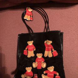 Vintage Avon Teddy Bear Bag
