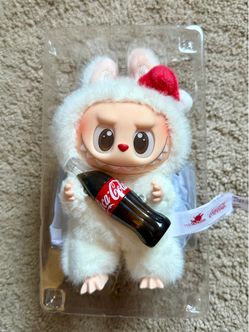 The Monsters x Coca-Cola Labubu Plush Figure