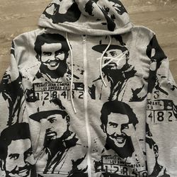 Asaali OG Grey Cartel Hoodie Size L 