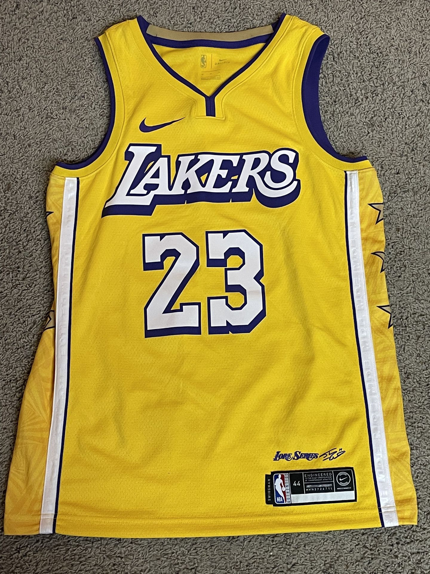 Lakers James Jersey