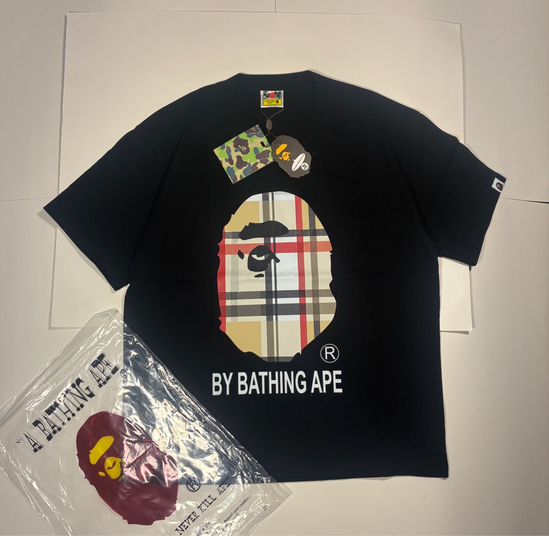 BAPE Burberry collab