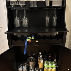 Black Bar Cabinet