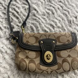 Coach Legacy Wristlet