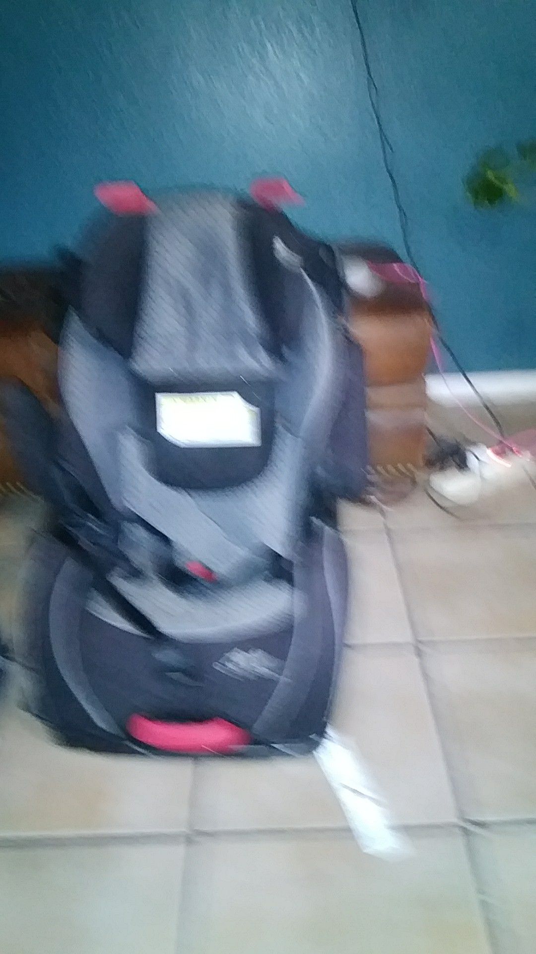 Car seat and the booster seat good condition
