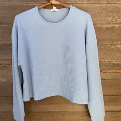 Forever21 blue top NWT A