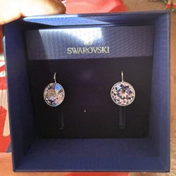 Swarovski Earrings Brand New