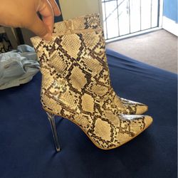 Snakeskin Boots