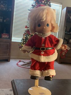 Precious Moments Santa Doll