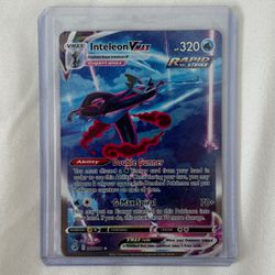 Pokémon Inteleon VMAX Fusion Strike 266/264 Holo Secret Rare