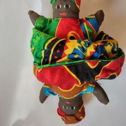 Rare Vintage Topsy Turvy Doll From Jamaica
