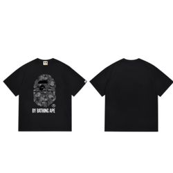 Bape Gray Camo T-shirt Size Large