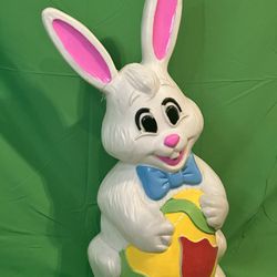 Vintage Hard Plastic Easter Bunny