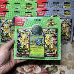 2 Pack Blister Collection: Larry Pokemon Ascended Heroes   