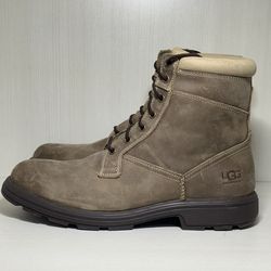 UGG Australia Biltmore Men's 11 Waterproof Boots Light Brown Leather