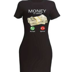 The Money Is Calling 2 XL Dress