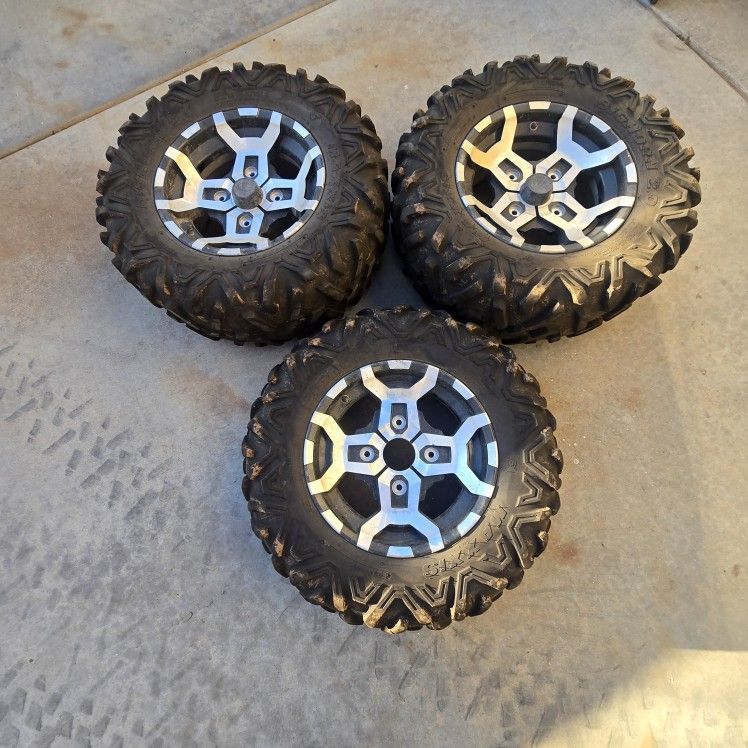 Side By Side Tires And Wheels 1 Front 2 Rear for Sale in Queen Creek ...