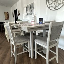Gray Counter High Table