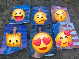 6 Vintage 1980s Pin Up Girl Posters Garage Man Cave CAROL ALT KELLY EMBERG SHAWN WEATHERLY ELITE