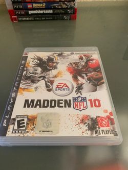 Madden 10 PS3